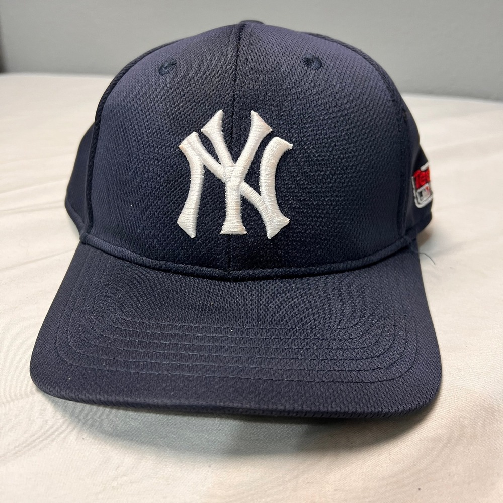 New York Yankees OC Sports Team MLB Navy Blue Mesh Adjustable Baseball Cap OSFM